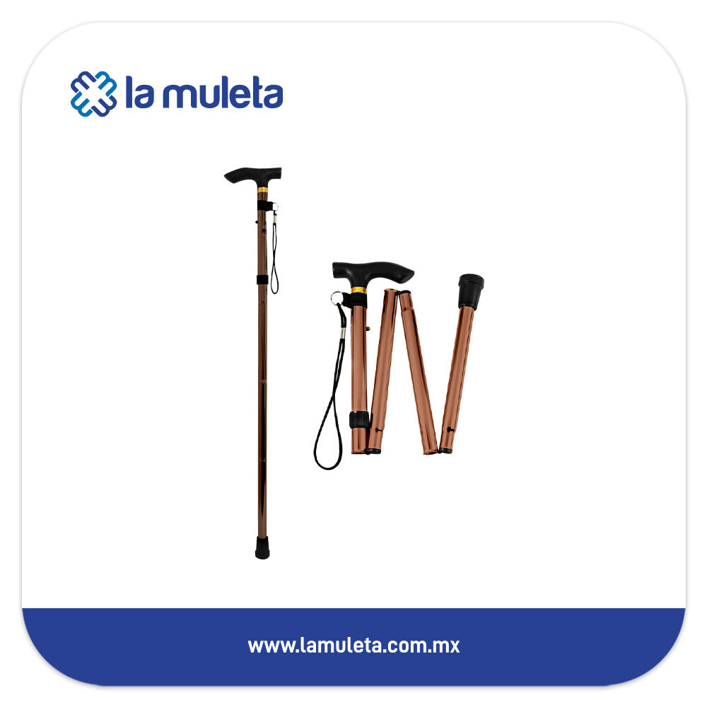 Bastón de Aluminio Plegable Metix