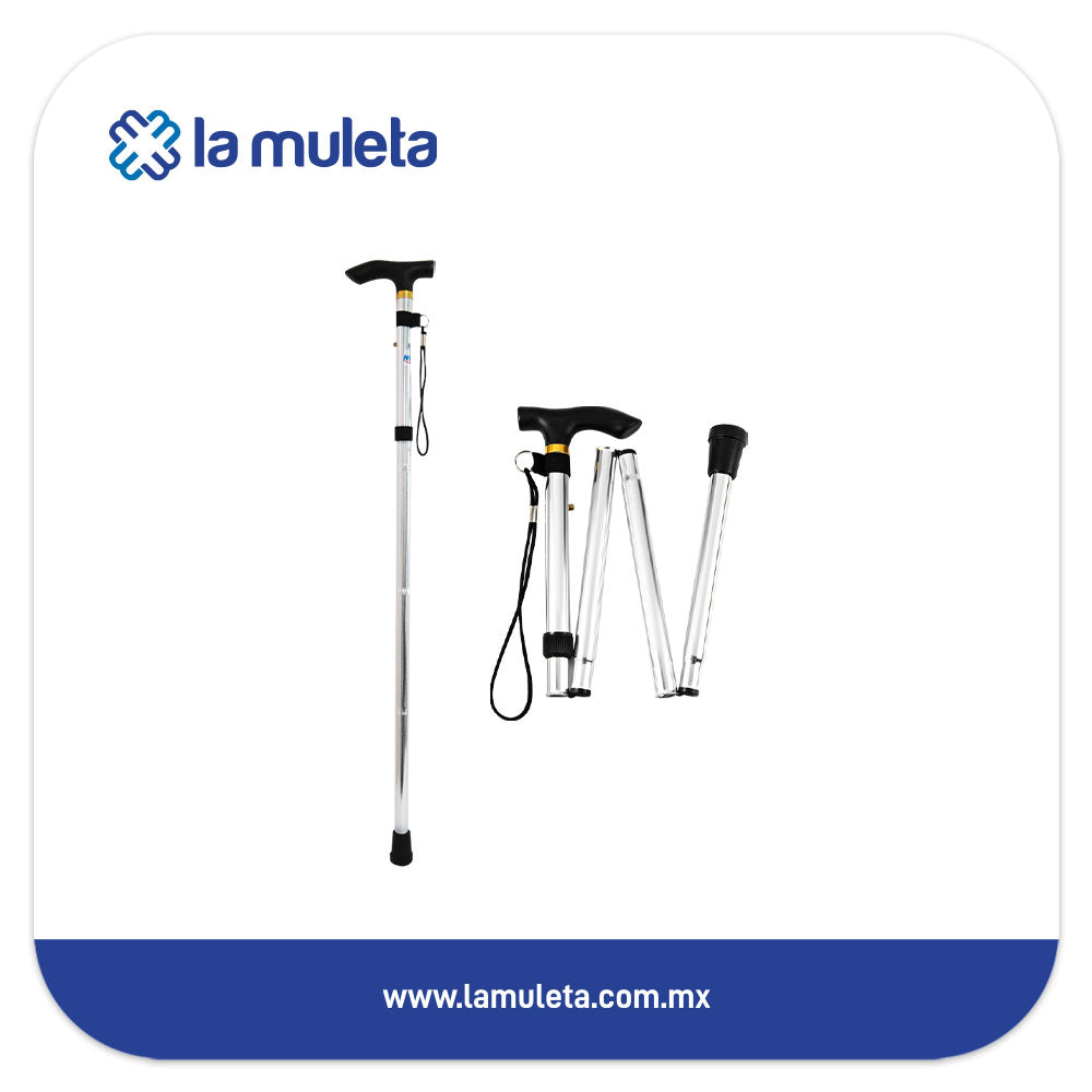Bastón de Aluminio Plegable Metix