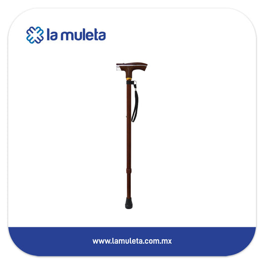 Bastón Easy Tip Wood con luz LED Metix