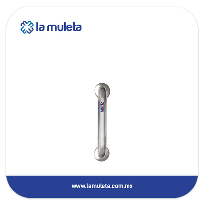 Agarradera para Baño de Acero Inoxidable Metix